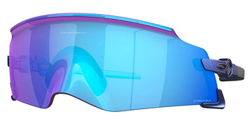 Oakley® OO9455M Kato OO9455M 945529 49 - Matte Cyan/Blue Colorshift / Prizm Sapphire Mirrored Sunglasses