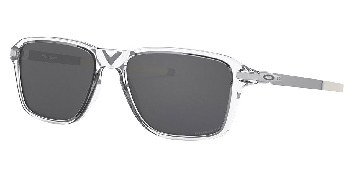 Oakley® OO9469 Wheel House OO9469 946903 54 - Polished clear/Prizm black polarized Sunglasses