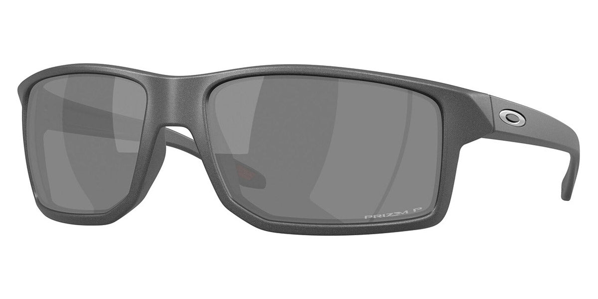 Oakley® OO9470 Gibston XL OO9470 947002 62 - Steel / Prizm Black Polarized Sunglasses