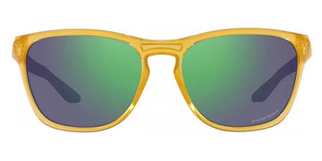 Oakley® OO9479 Manorburn OO9479 947919 56 - Transparent Light Curry / Prizm Jade Mirrored Sunglasses