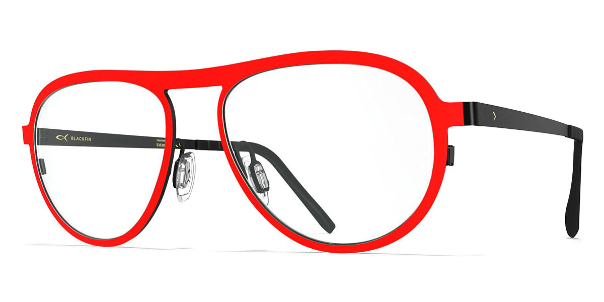 Blackfin® ORKNEY BLF ORKNEY 1511 52 - Fluo Red/Blackfin Black Eyeglasses