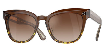 Oliver Peoples® Marianela OV5372SU 1756Q1 54 - Espresso/382 Gradient / Dark Brown Gradient Mirrored Sunglasses