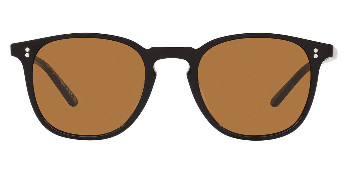 Oliver Peoples® Finley 1993 Sun OV5491SU 173153 48 - Black / Cognac Sunglasses 