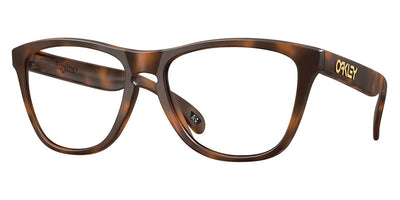 Oakley® OX8137A Frogskins RX A OX8137A 813706 55 - Matte Brown Tortoise Eyeglasses