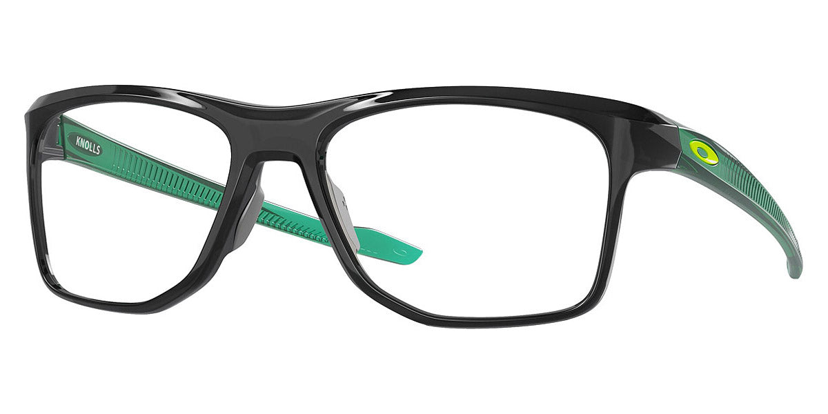 Oakley® OX8144 Knolls OX8144 814405 57 - Polished Black Ink/Viridian Eyeglasses