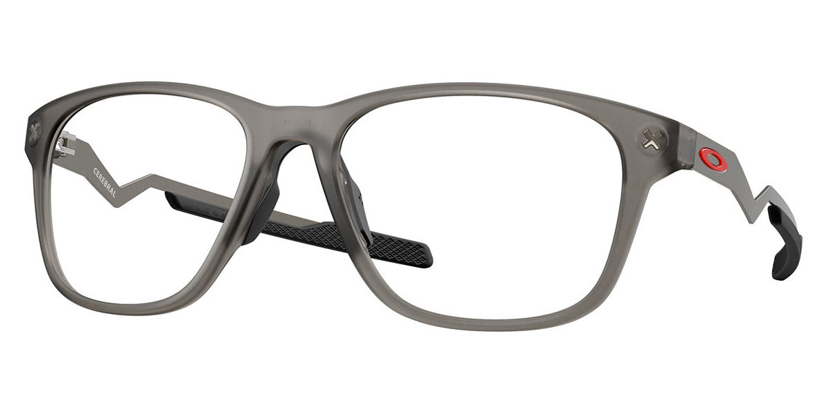 Oakley® OX8187 Cerebral OX8187 818702 57 - Satin Gray Smoke/Matte Gunmetal Eyeglasses