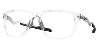 Oakley® OX8187 Cerebral OX8187 818703 57 - Polished Clear/Polished Chrome Eyeglasses