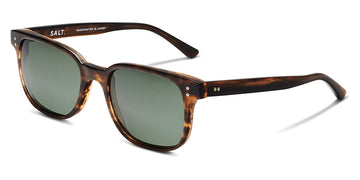 SALT.® PACIFIC SAL PACIFIC MAGL 53 - Matte Amber Glacier/Polarized Glass G-15 Lens Sunglasses