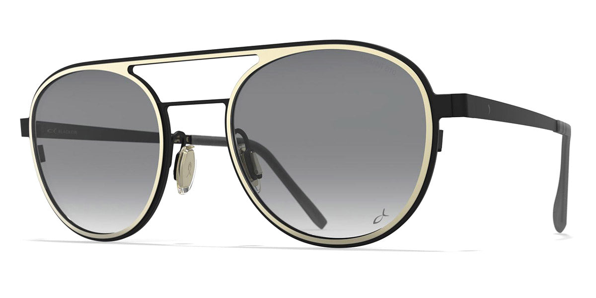 Blackfin® PEBBLE BEACH BLF PEBBLE BEACH 1465 50 - Light Gold/Black Sunglasses