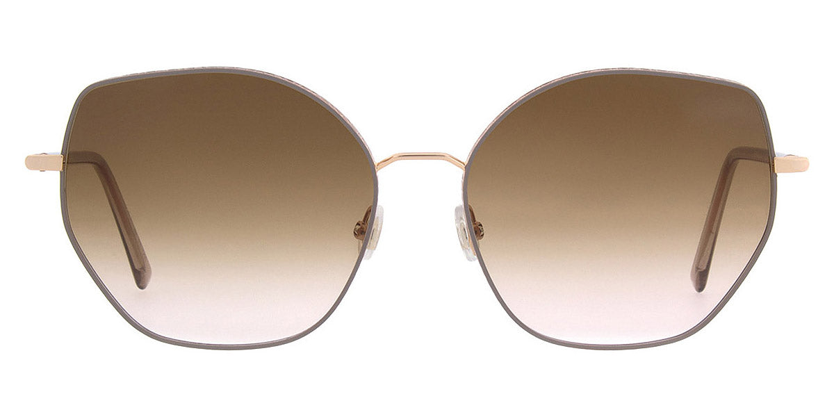 Andy Wolf® Pepino Sun ANW Pepino Sun 06 58 - Rosegold/Beige Sunglasses