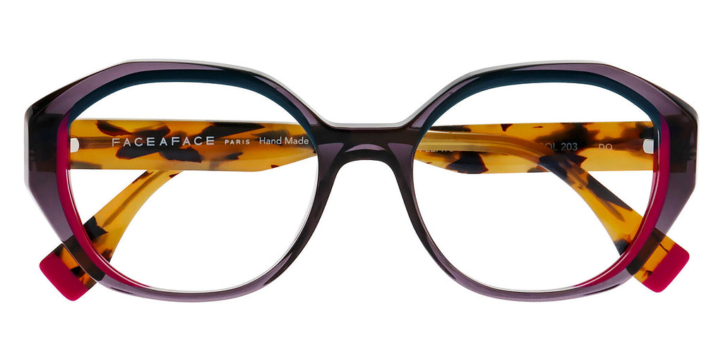 Face A Face® PLEATS 1 Geometric Eyeglasses - EuroOptica