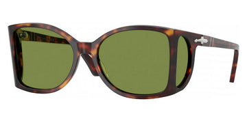 Persol® PO0005 PS PO0005 24/4E 54 - 24/4E Havana / Green Sunglasses