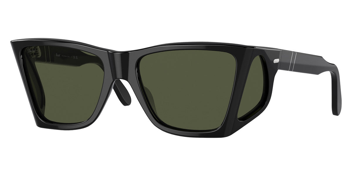 Persol® PO0009 PS PO0009 95/31 57 - 95/31 Black / Green Sunglasses