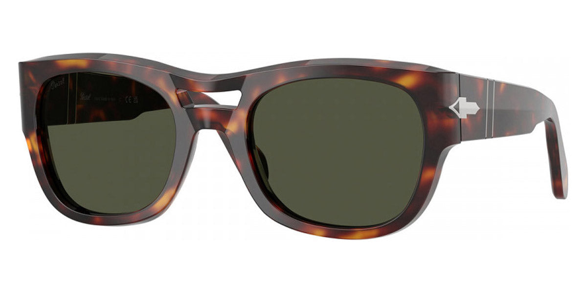 Persol® PO0064S PS PO0064S 24/31 54 - 24/31 Havana / Green Sunglasses