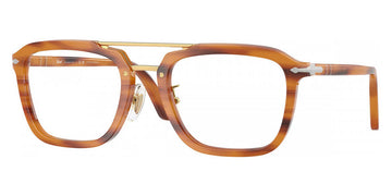 Persol® PO0204V PS PO0204V 960 54 - 960 Striped brown Eyeglasses