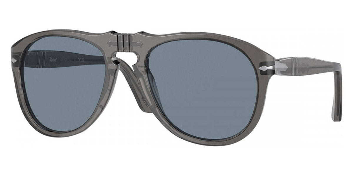 Persol® PO0649 PS PO0649 119656 56 - 119656 Transparent Grey / Blue Sunglasses