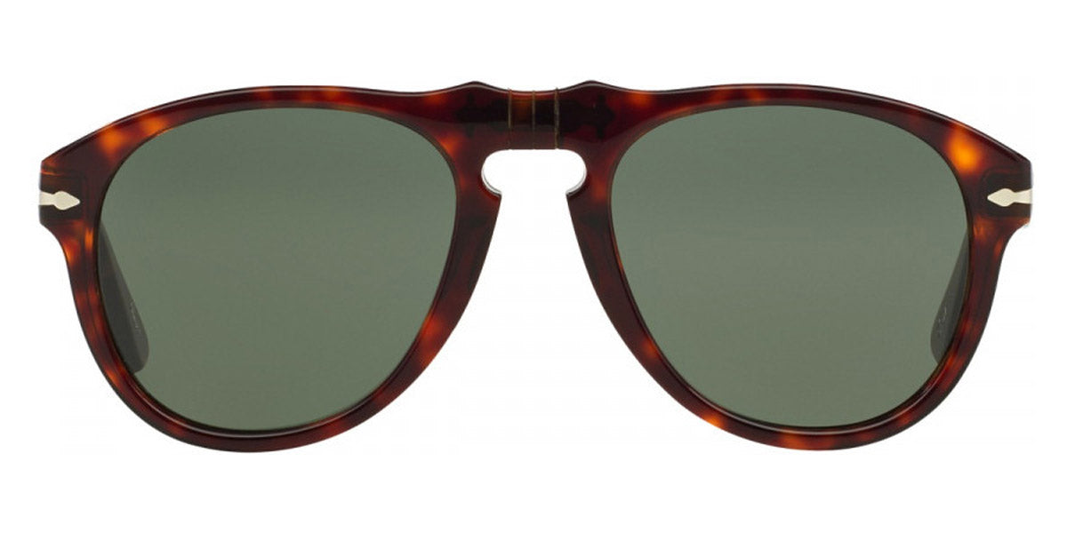 Persol® PO0649 PS PO0649 24/31 56 - 24/31 Havana / Green Sunglasses