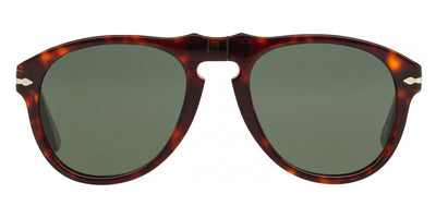 Persol® PO0649 PS PO0649 24/31 56 - 24/31 Havana / Green Sunglasses