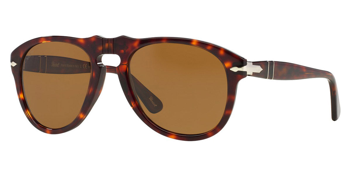 Persol® PO0649 PS PO0649 24/57 54 - 24/57 Havana / Brown Sunglasses