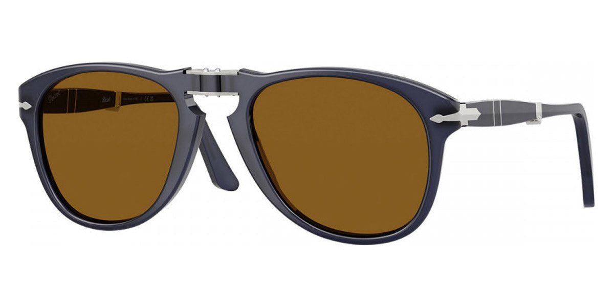 Persol® PO0714 Folding PS PO0714 Folding 121733 54 - 121733 Milky depths blue / Brown Sunglasses