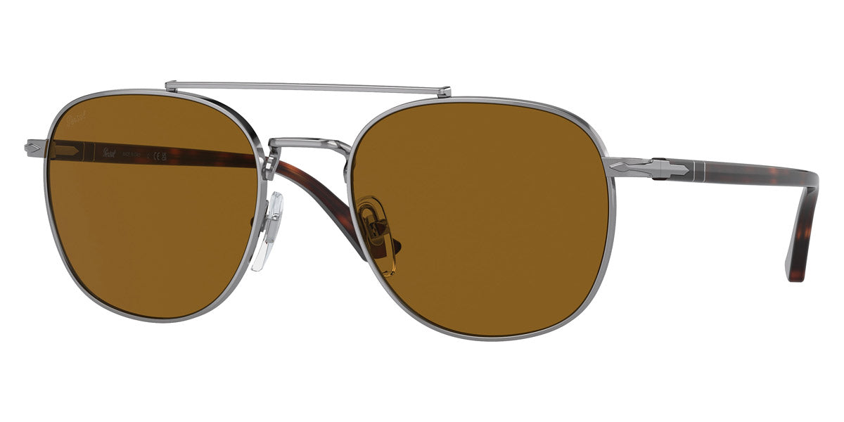 Persol® PO1006S PS PO1006S 513/33 55 - 513/33 Gunmetal / Brown Sunglasses