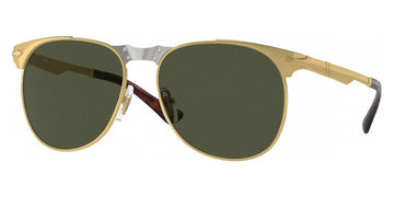 Persol® PO1016S PS PO1016S 515/31 57 - 515/31 Gold / Green Sunglasses