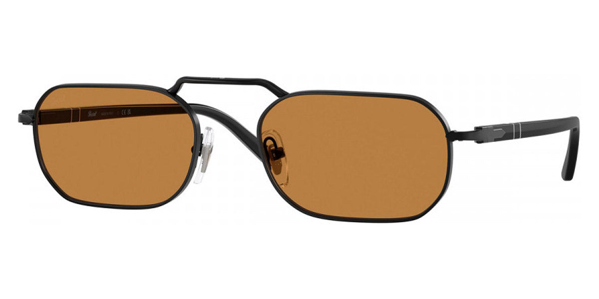 Persol® PO1020S PS PO1020S 107853 57 - 107853 Demigloss black / Yellow brown Sunglasses