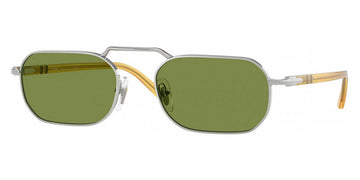 Persol® PO1020S PS PO1020S 518/4E 57 - 518/4E Silver / Green light Sunglasses