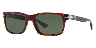 Persol® PO3048S PS PO3048S 24/31 58 - 24/31 Havana / Green Sunglasses