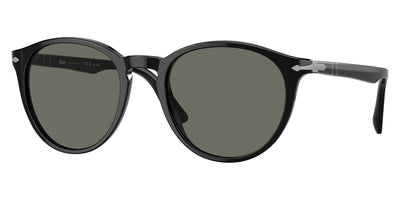 Persol® PO3152S PS PO3152S 901458 52 - 901458 Black / Green polarized Sunglasses