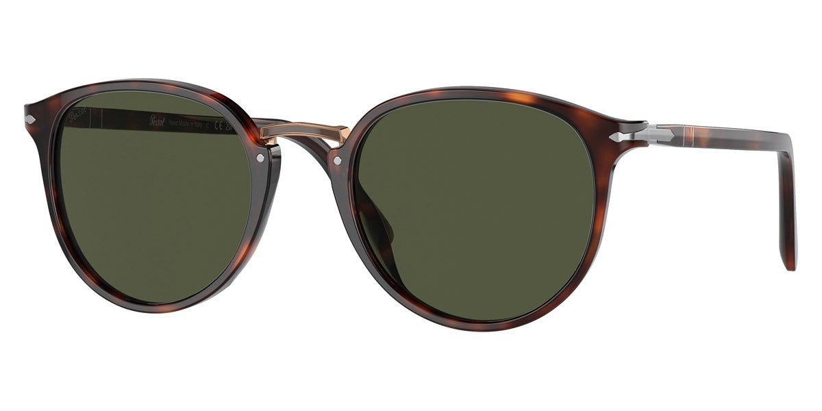 Persol® PO3210S PS PO3210S 24/31 51 - 24/31 Havana / Green Sunglasses