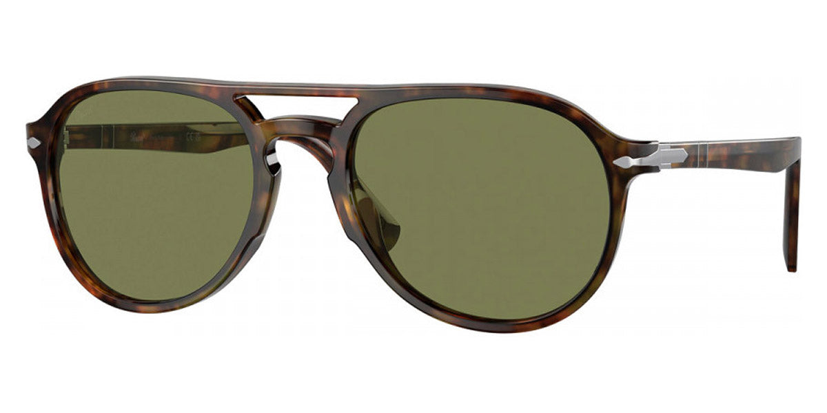 Persol® PO3235S PS PO3235S 01084E 55 - 01084E Caffe / Green Sunglasses