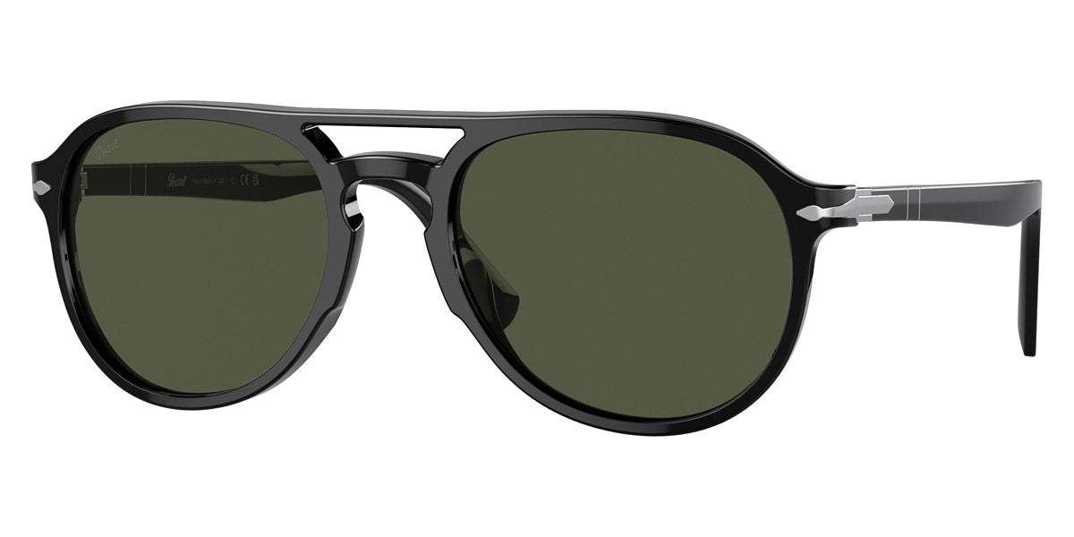 Persol® PO3235S PS PO3235S 95/31 55 - 95/31 Black / Green Sunglasses