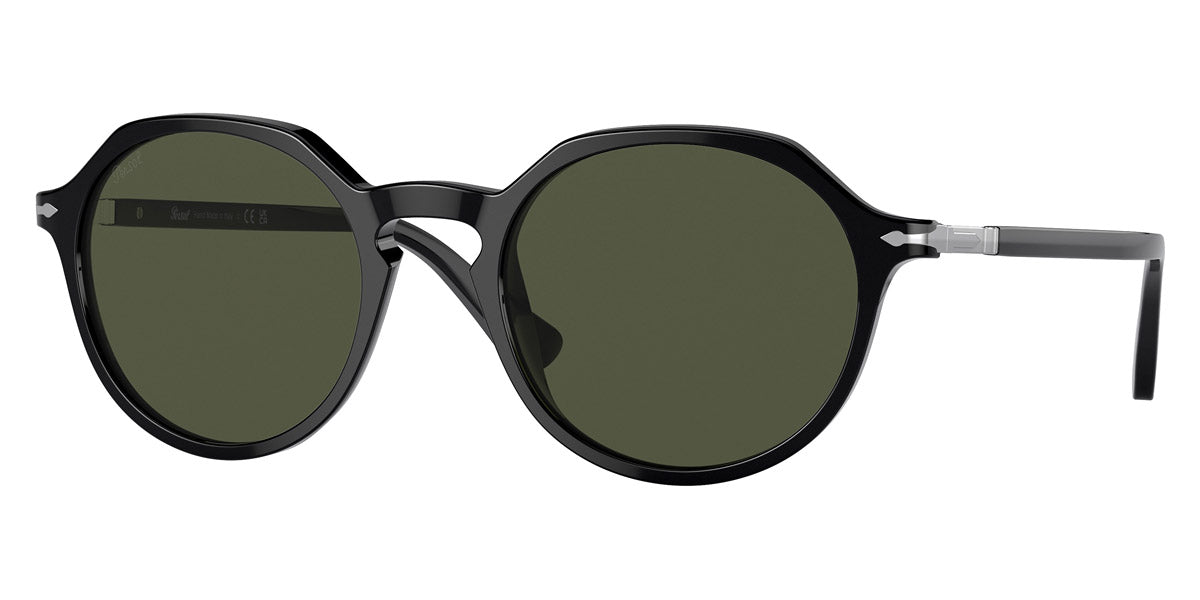 Persol® PO3255S PS PO3255S 95/31 51 - 95/31 Black / Green Sunglasses