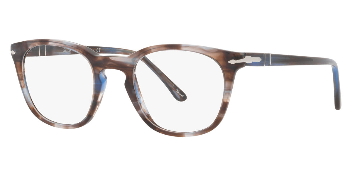 Persol® PO3258V PS PO3258V 1155 48 - 1155 Striped blue Eyeglasses