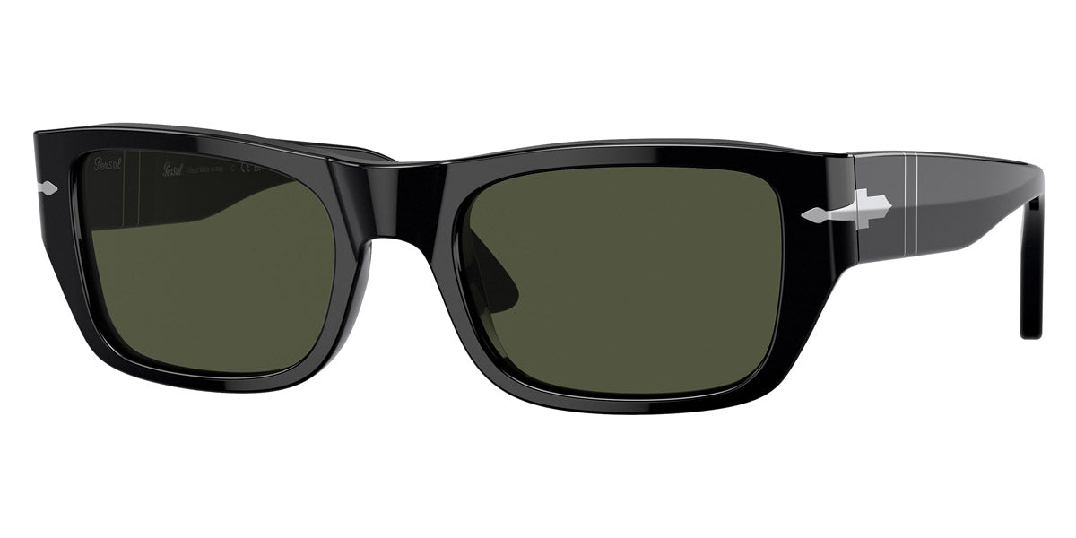 Persol® PO3268S PS PO3268S 95/31 53 - 95/31 Black/Green Sunglasses