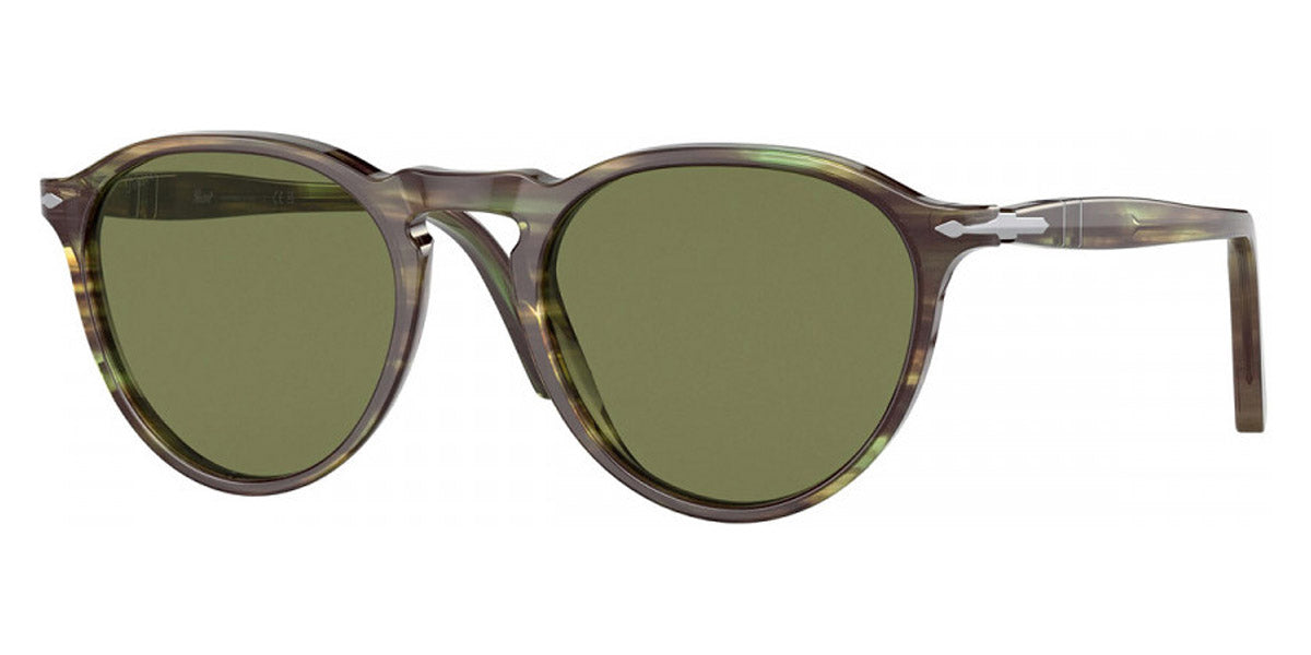 Persol® PO3286S PS PO3286S 11564E 53 - 11564E Striped green / Light green Sunglasses