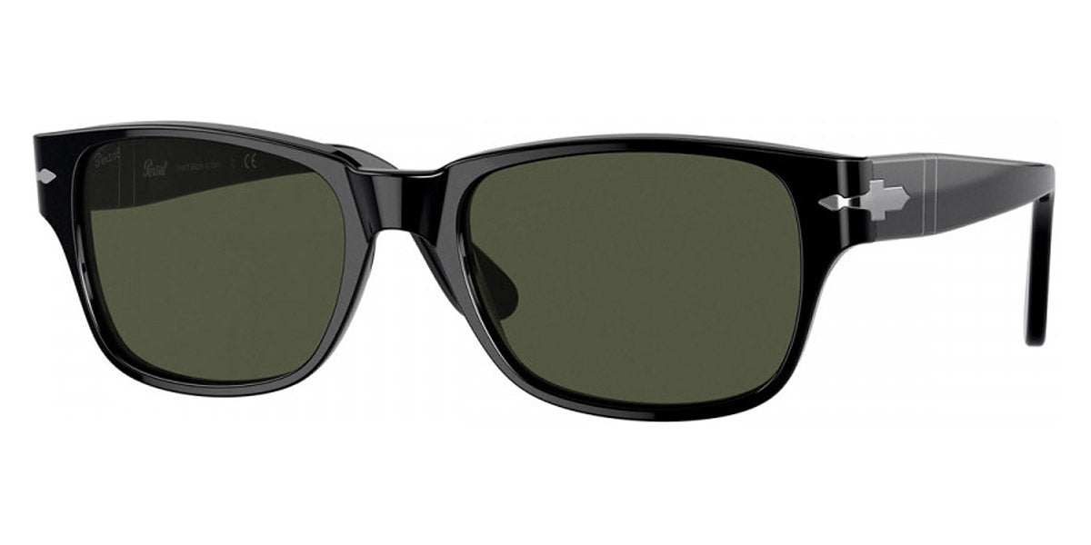 Persol® PO3288S PS PO3288S 95/31 55 - 95/31 Black / Green Sunglasses