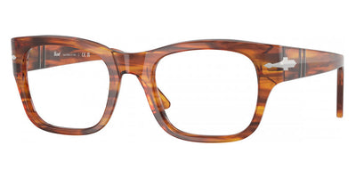 Persol® PO3297V PS PO3297V 1157 52 - 1157 Striped brown Eyeglasses