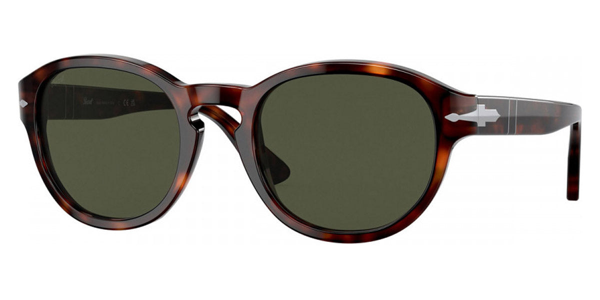 Persol® PO3304S PS PO3304S 24/31 53 - 24/31 Havana / Green Sunglasses