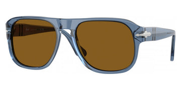 Persol® PO3310S Jean PS PO3310S Jean 121833 57 - 121833 Transparent navy / Brown Sunglasses