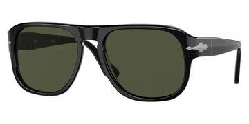 Persol® PO3310S Jean PS PO3310S Jean 95/31 57 - 95/31 Black / Green Sunglasses