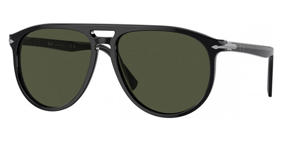 Persol® PO3311S PS PO3311S 95/31 58 - 95/31 Black / Green Sunglasses