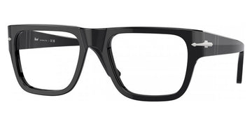 Persol® PO3348V PS PO3348V 95 55 - 95 Black Eyeglasses