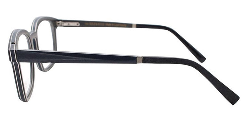 Gold & Wood® QUASAR 01 G&W QUASAR 01 60 51 - 60 - Graphywood/Blue Jeans Bolivar/Night Blue Bolivar/Grey Bolivar Eyeglasses