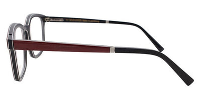 Gold & Wood® QUASAR 02 G&W QUASAR 02 42 51 - 42 - Glossywood/Burgundy Bolivar/Ebony Tanganyika Eyeglasses