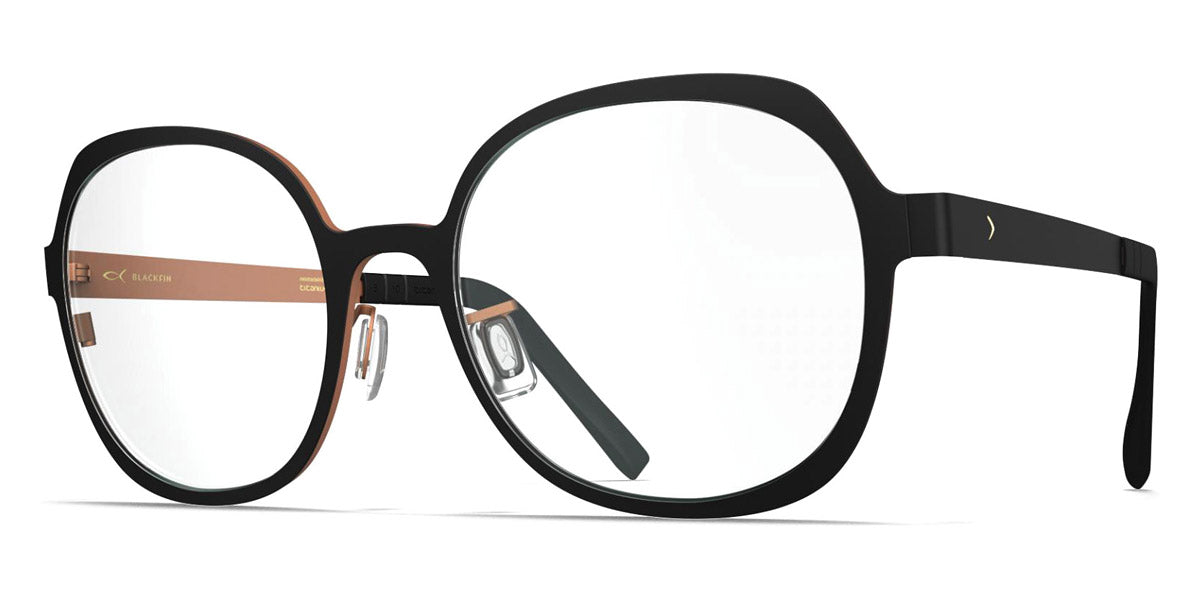 Blackfin® QUINCY BLF Quincy 1744 53 - MATT BLACK/COIN COPPER Eyeglasses