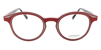 Gold & Wood® RAN G&W RAN 61 47 - 61 - Graphywood/Cherry Red Bolivar/Ebony Tanganyika Eyeglasses