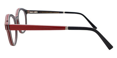 Gold & Wood® RAN G&W RAN 61 47 - 61 - Graphywood/Cherry Red Bolivar/Ebony Tanganyika Eyeglasses