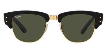 Ray-Ban® Mega Clubmaster RB0316S RB0316S 136851 50 - Green on Gold with Light Brown lenses Sunglasses